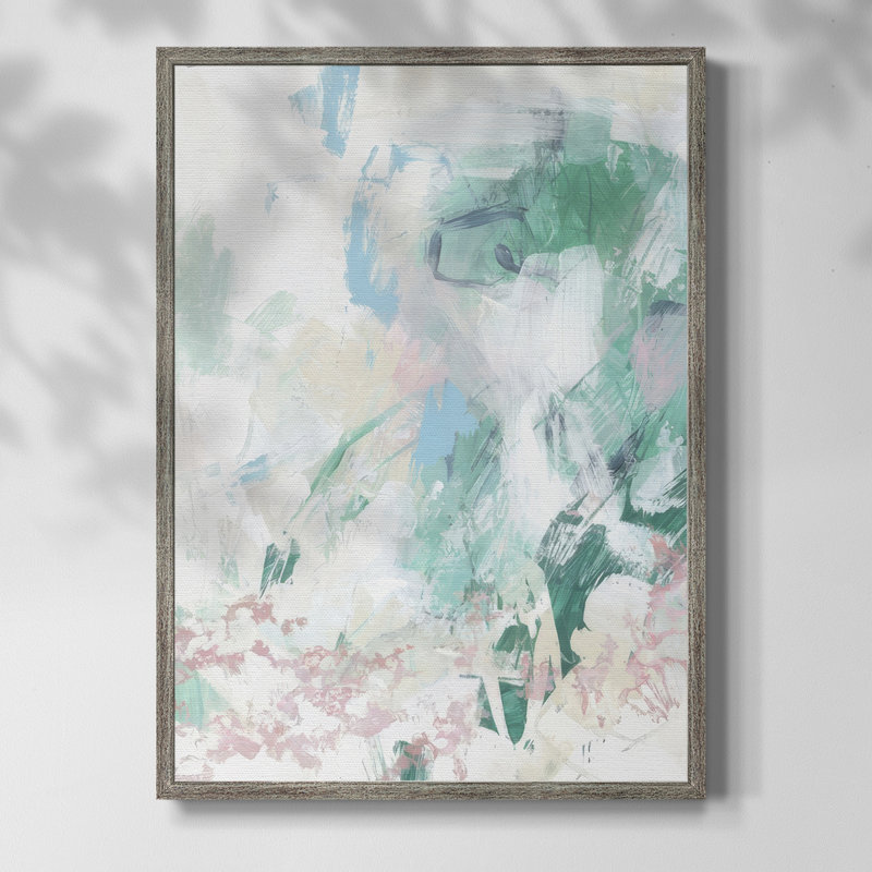Reproduction encadrée «Arctic Blossoms II» - bois massif, H 11 po x l 9 po