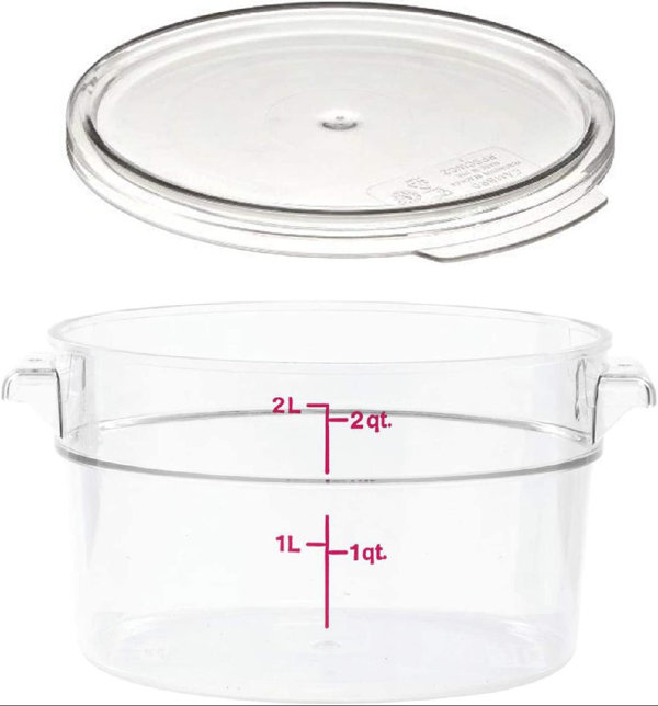 Bernadin 2-Quart 64 oz Food Storage Container Prep & Savour