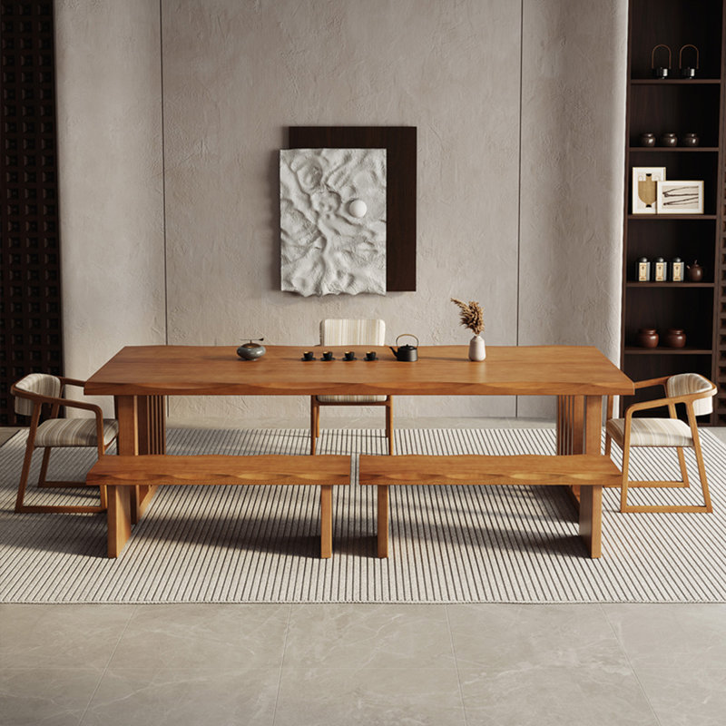 Table de salle à manger 62,99 po, H 29,53 po x L 94,49 po x l 37,4 po