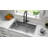 Kingston Brass Calgary 33-Inch Stainless Steel Single Bowl Dual Mount Kitchen Sink with Drain
