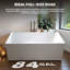 59" Solid Surface Freestanding Bathtub