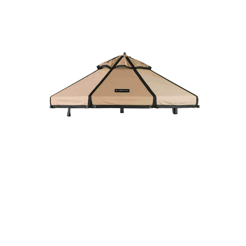 Pet Gazebo Replacement Canopy - Polyester, 48" H x 48" W x 48" D, Brown