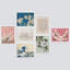 Vague de Kanagawa, océan, fleur, illustration, minimalisme, décor, rustique, confortable, zen, beaux-arts-99482561-99482564