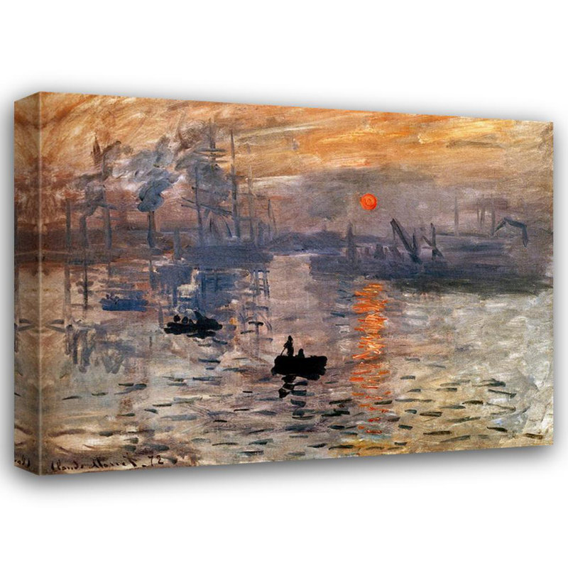 Impression, Sunrise (Green), 18" H x 24" W