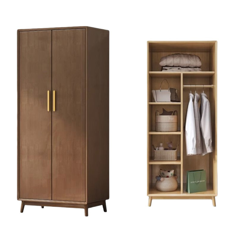 Garde-robe moderne et simple, Noyer