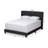 Cherron Upholstered Wingback Bed-985264923-985264932