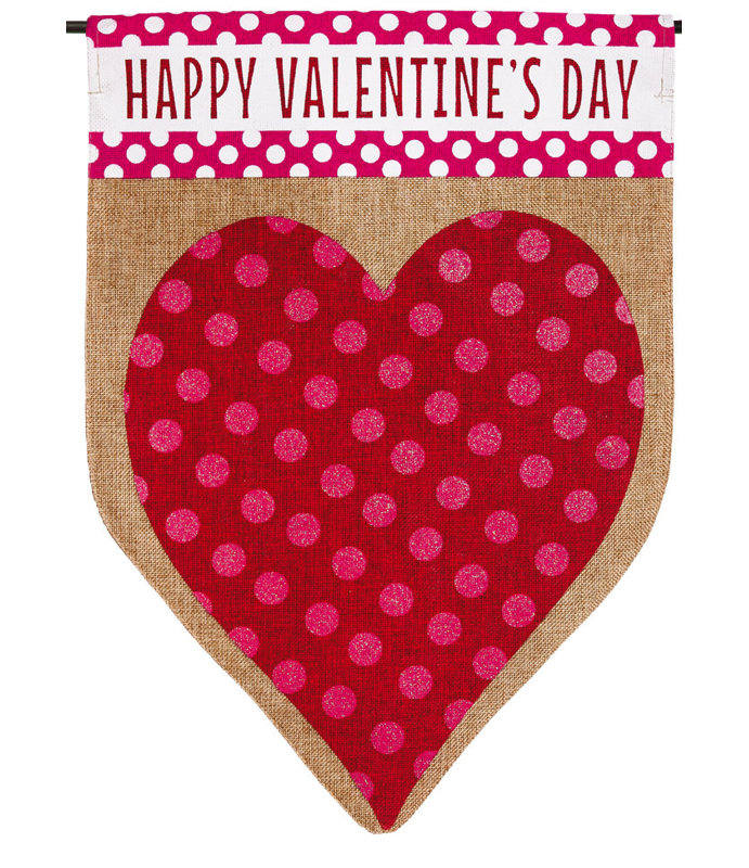 Drapeau de jardin Downe Heart