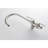 Tub Filler With Handheld Shower And 360 Degree Spin Tap Head, Stainless Steel, Floor Mounted Bathtub Faucet Jet-115806974