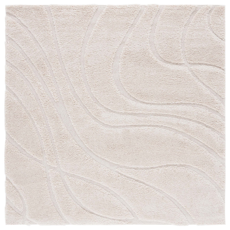 Reidy Performance Abstract Rug, Square 6'7"