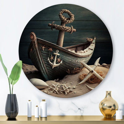 Marianela " Greenboat On Shore "