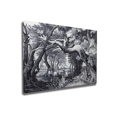 Peinture décorative sur toile