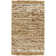 Cierra Abstract Hand Braided Jute/Wool Area Rug in Brown/Khaki