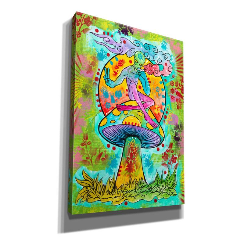 Epic Graffiti «Alien Smokin Mj On A Shroom» par Dea «Alien Smokin Mj On A Shroom» par Dean Russo