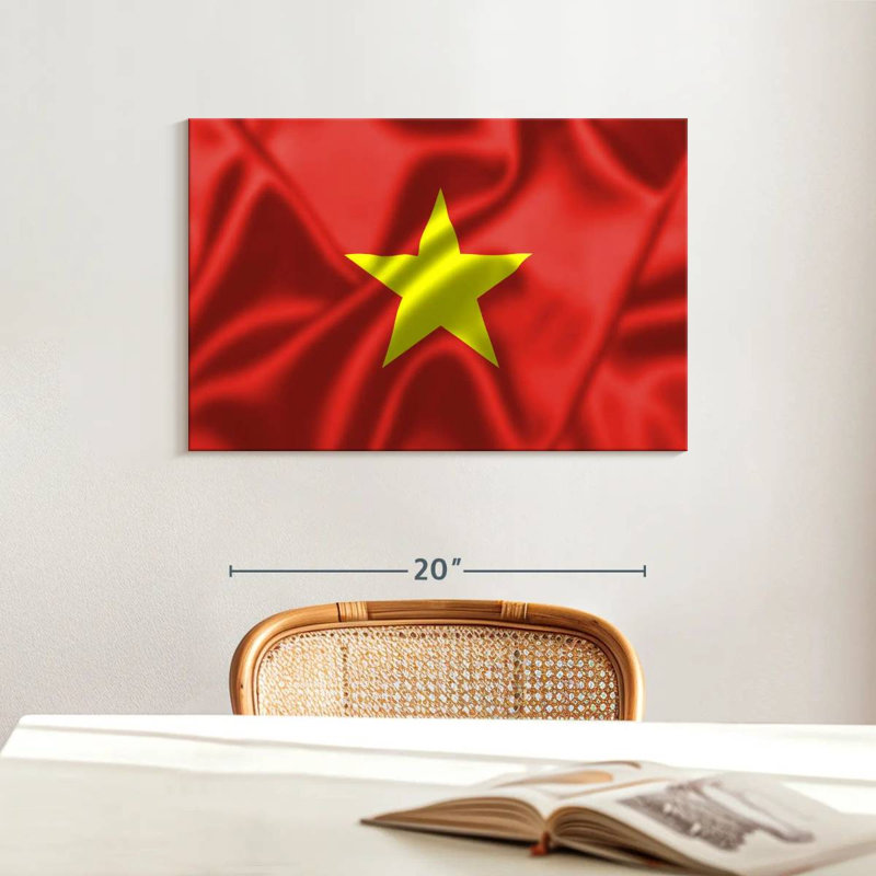 Borges Vietnam Flag, 16" H x 24" W