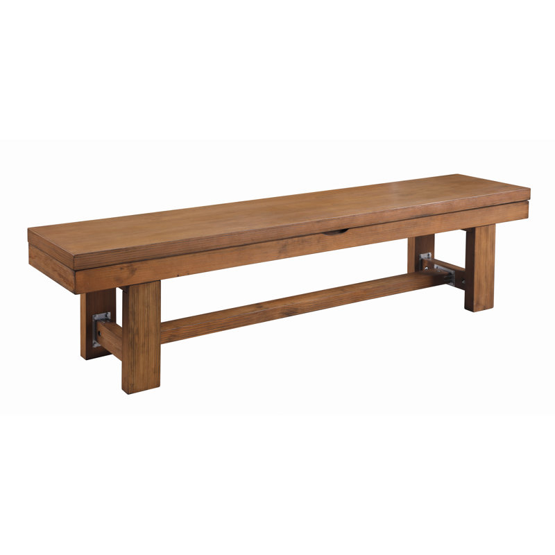 Willow Bend Bench, 18" H x 87" W x 11" D