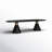 Rizzi Acacia Oval Unfinished Solid Wood Top with Solid Wood Base Dining Table-506319810-506319836