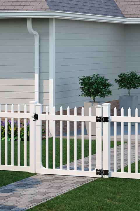 Nantucket Vinyl Gate