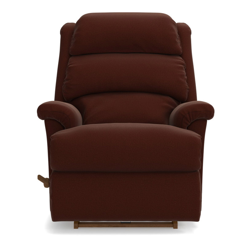 Astor Manual Recliner, Manual, Rocker, Redwood Polyester Blend