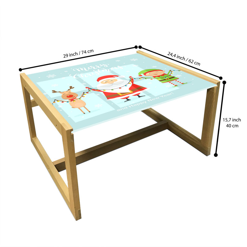 Kaley Sled Coffee Table, 62cm H x 74cm W x 40cm D