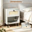 Set of 2 Rattan Nightstand