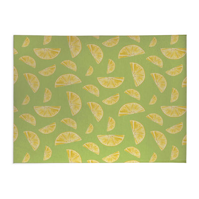 Tapis de cuisine antidérapant Summer Lemon