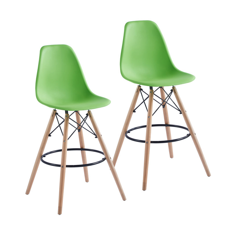 Tabouret de bar 27,6 po Azanae, Vert