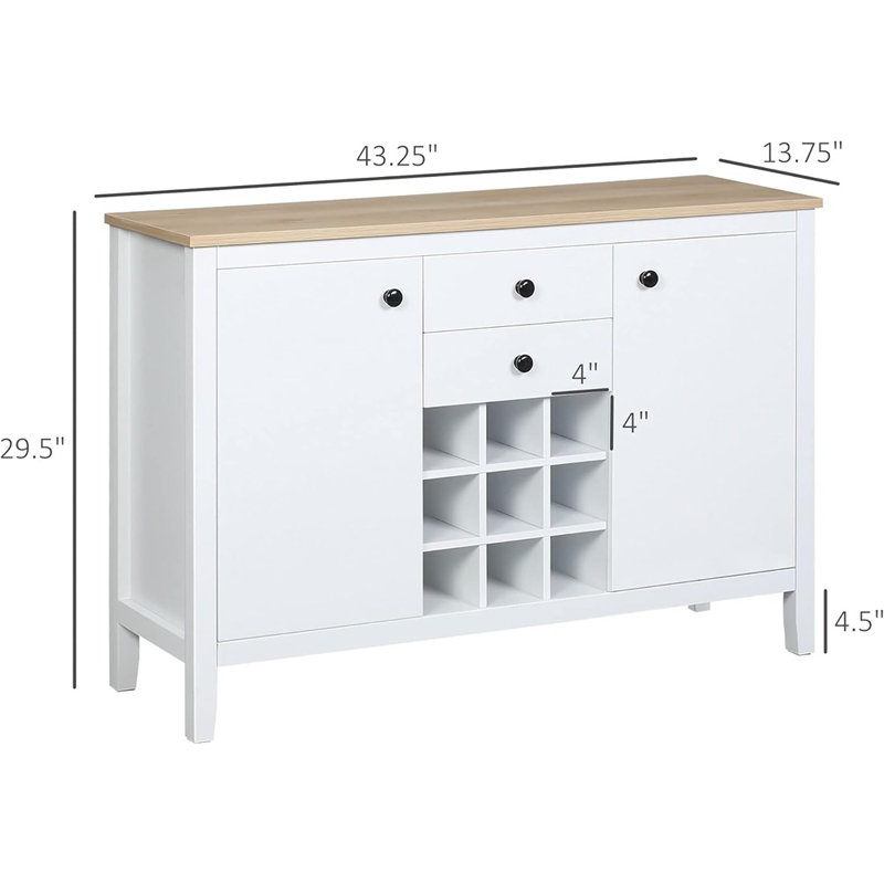 Buffet 2 tiroirs 43,25 po Danju