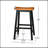 Wood 29" SADDLE STOOL