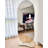 Curved Stone+Stainless Steel Full Length Mirrors