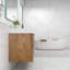 Base de meuble-lavabo mural 42 po Moreno avec plateau en acrylique renforcé Moreno-1918735222