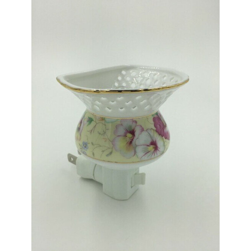 Pink Florals Night Light
