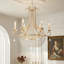 Lustre en cristal 9 lumières 23,6 po 23,6 po