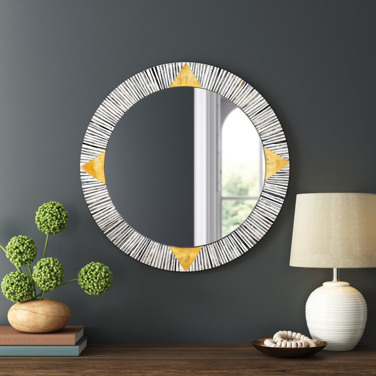 Joss & Main Finbar Jute Oval Wall Mirror & Reviews