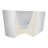 Kaimu 51" Freestanding Soaking Acrylic Bathtub-96734941
