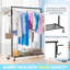 Orfelinda 62.25'' Metal Rolling Clothing Rack