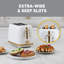 Grille-pain West Bend Timeless 2 tranches, en blanc / or-135561578