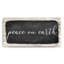 «Peace on Earth I» par Olivia Rose - reproduction d'art textuel sur toile tendue-305420933
