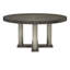 Linea Round Solid Wood Dining Table