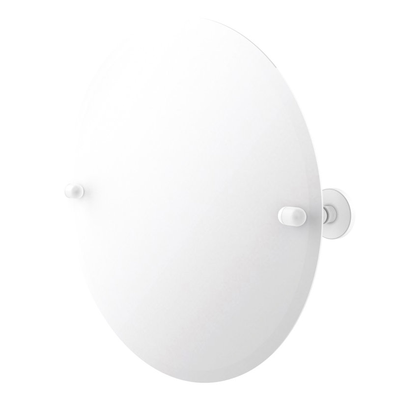Miroir d'appoint Gober, Blanc mat