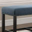 Biony Fabric Counter Height Dining Bench With Nailhead Trim-471275405