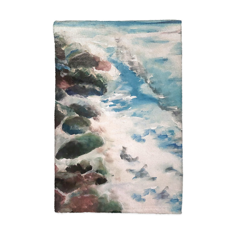 Rough Ocean Kitchen Towel