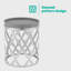 Damaski Tray Top Frame End Table