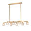Lustre en cristal Fine Elegance à hauteur réglable (ampoule incluse)-1246409094