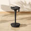 Chaise de bureau debout, tabouret debout actif réglable, noir-384411120