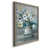 Toile avec cadre gris