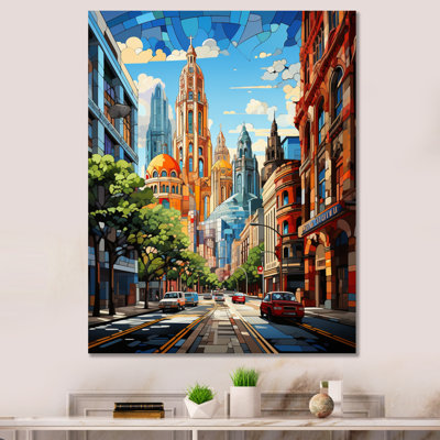 Amacker " City Barcelona Popart II "