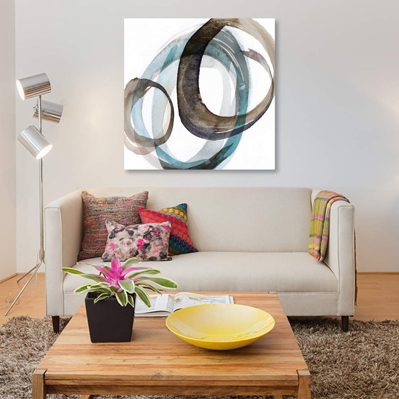 « overture ii », impression sur toile, H 12 po x l 12 po x P 0,75 po, Pas de tapis, Toile tendue