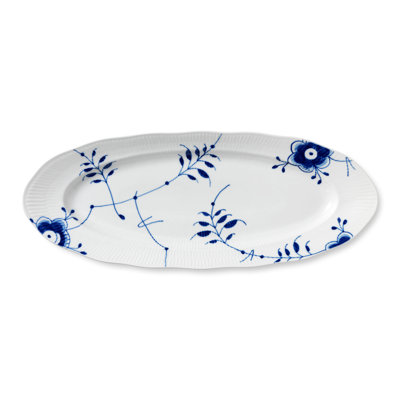 Royal Copenhagen Black Fluted Mega Platter