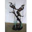 Fontaine géante en bronze à taille gigantesque 38 po x 32 po x H 71 po Nifao Collection