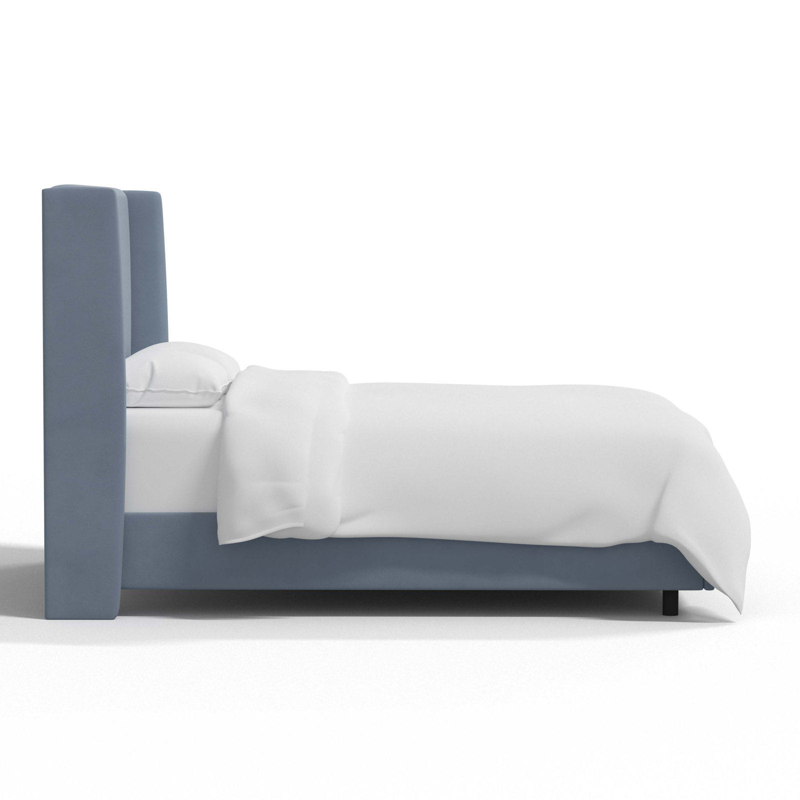Tilly Upholstered Bed, King, Classic Ocean Velvet